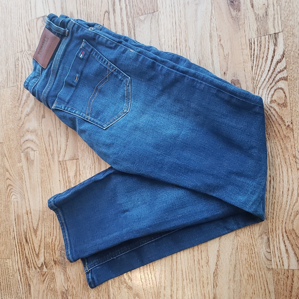 (W31/L32) Vintage Tommy Jeans Scanton Slim Denim Casual Country Retro Y2K 90s